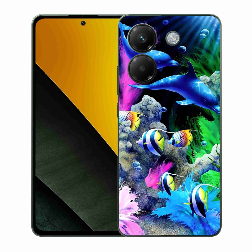 Gél borítás mmCase a Xiaomi Poco M7 Pro 5G számára - Sea World