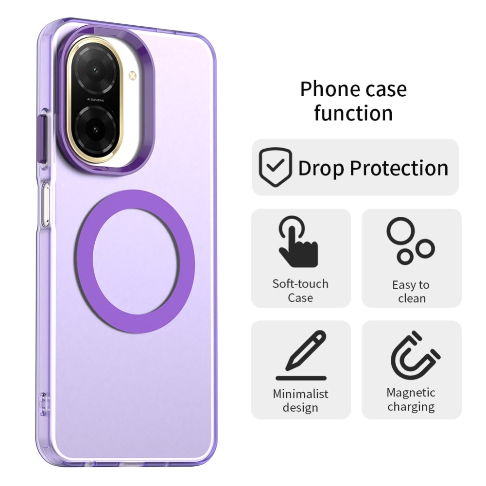 Candy zselés tok MagSafe-val Xiaomi Redmi A5 (171.7x77.8x8.3mm) - lila