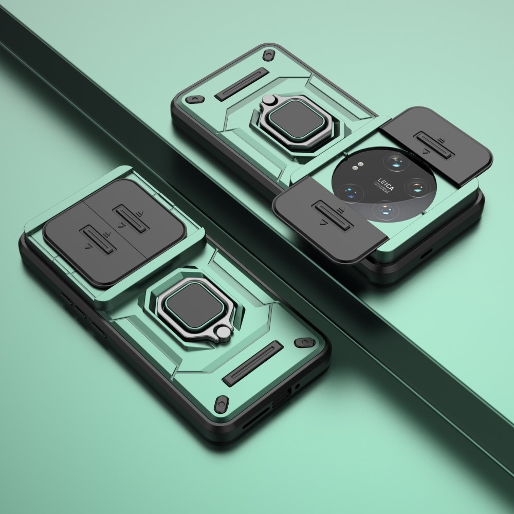 Lencseálló borítás a Xiaomi 14 Ultra-hoz - zöld