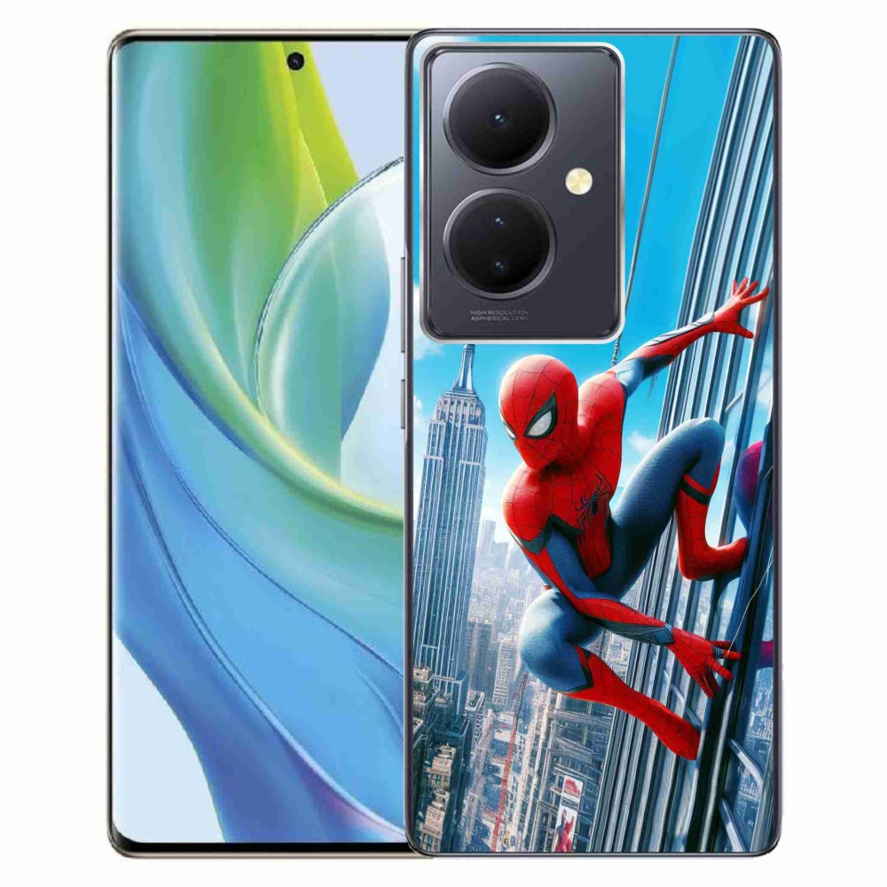 Gél borító mmCase a Vivo V29 Lite 5G számára - spiderman