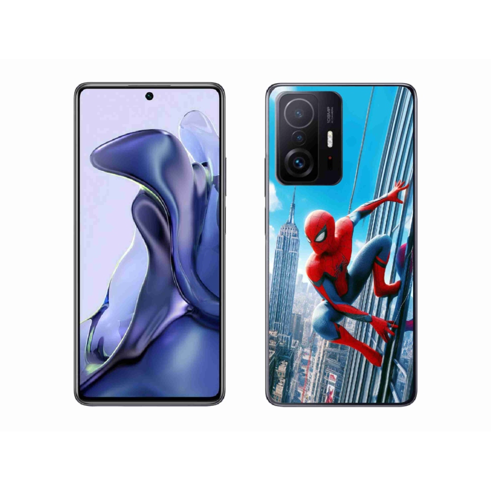 Gél borítás mmCase a Xiaomi 11T Pro számára - spiderman
