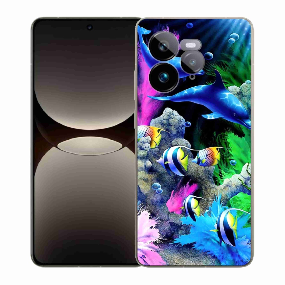 Zselés borítás mmCase a Realme GT 7 Pro 5G számára - Sea World