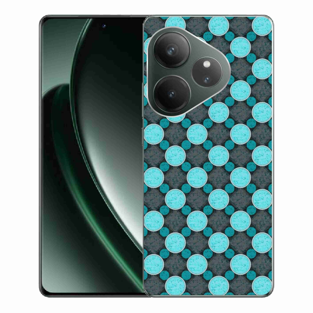 Zselés borítás mmCase a Realme GT 6 5G/GT 6T 5G számára - absztrakt motívum 14