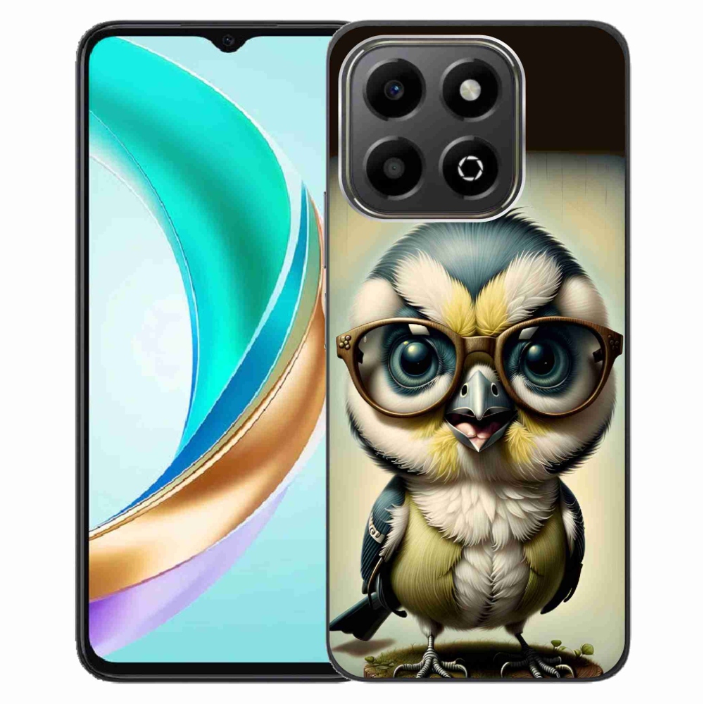 Zselés borítás mmCase a Honor X6b - cub szemüveggel