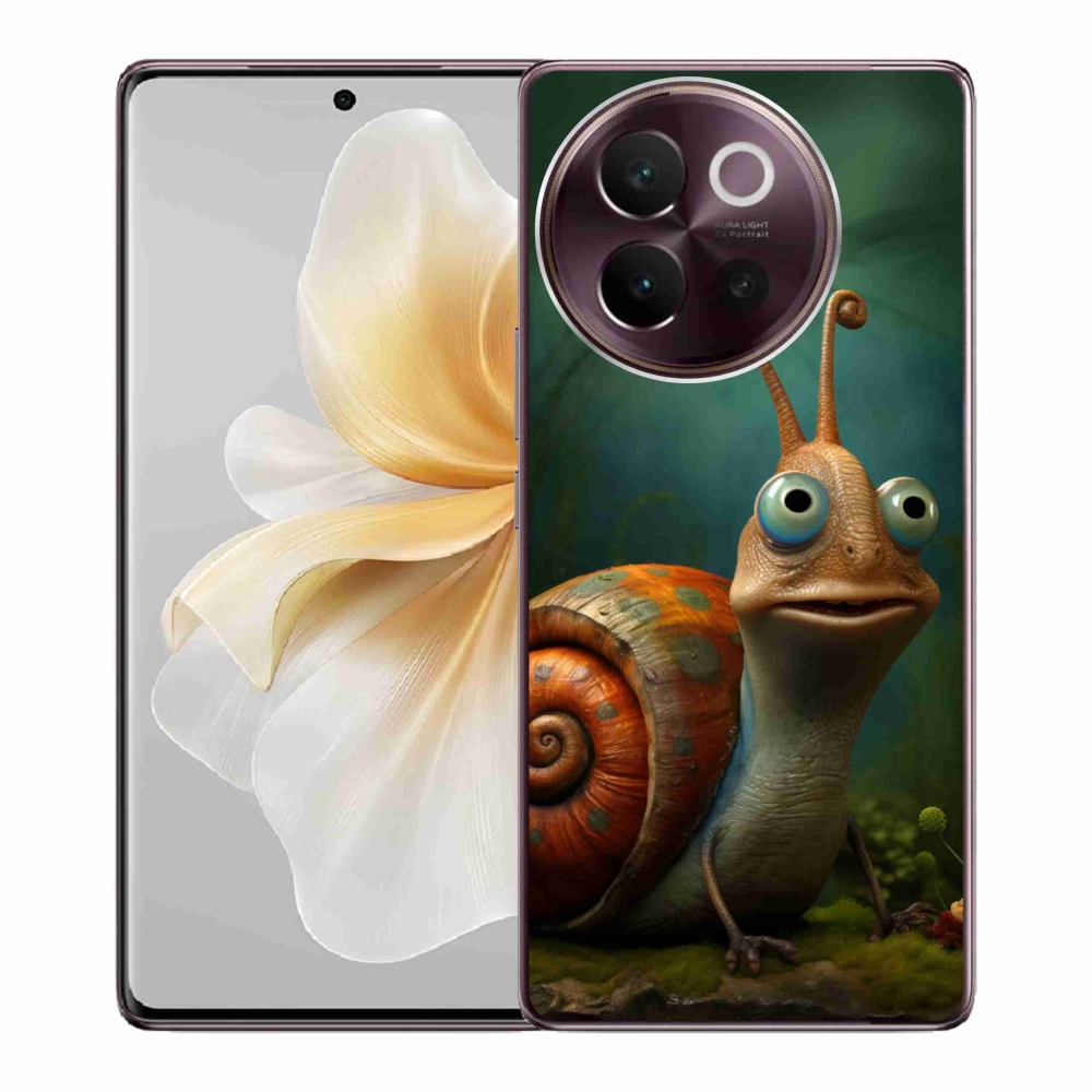 Gél borítás mmCase a Vivo V40 Lite 5G készülékhez - csiga