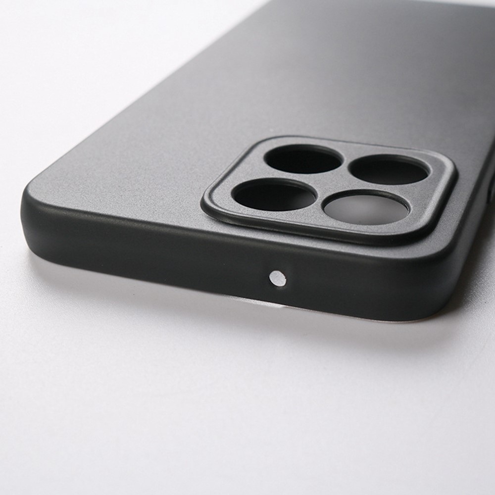 Matt zselés tok a Honor X6b készülékhez - fekete