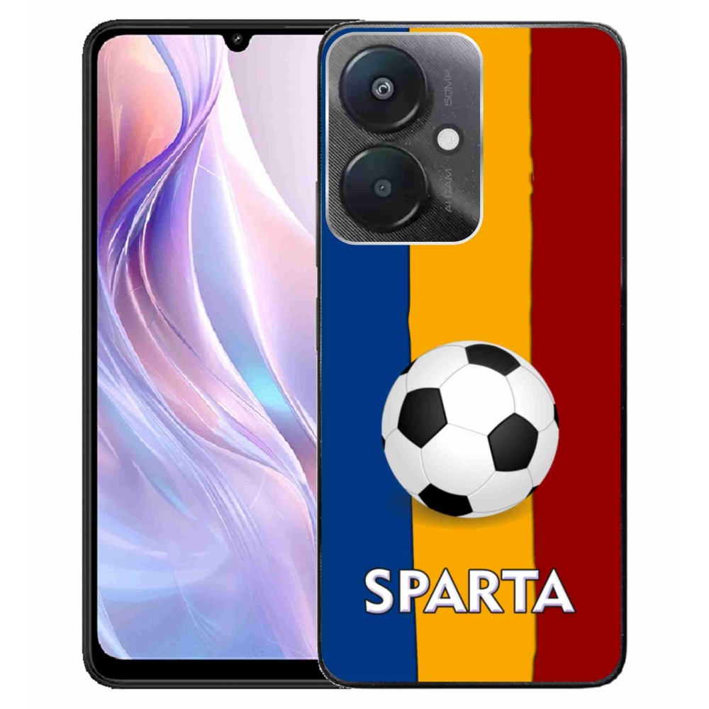 Gél borítás mmCase a Xiaomi Redmi 13C 5G - futball 1