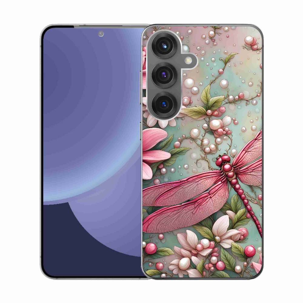 Gél védőhuzat mmCase Samsung Galaxy S25 készülékhez - szitakötő