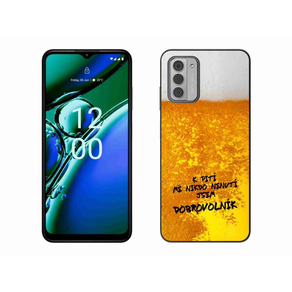 Zselés borítás mmCase a Nokia G42-hez - sör motívum 4