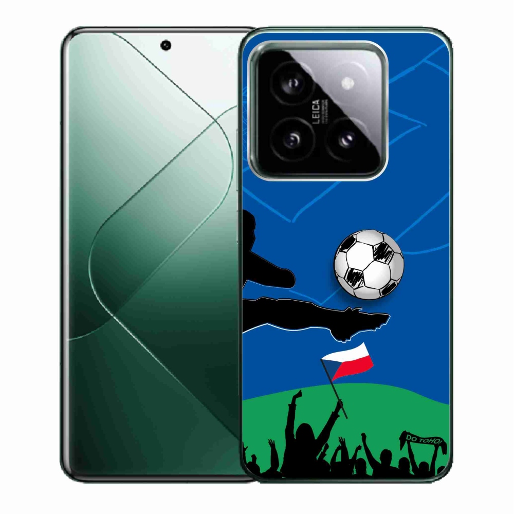 Gél borítás mmCase a Xiaomi 14 - futballszurkolóknak
