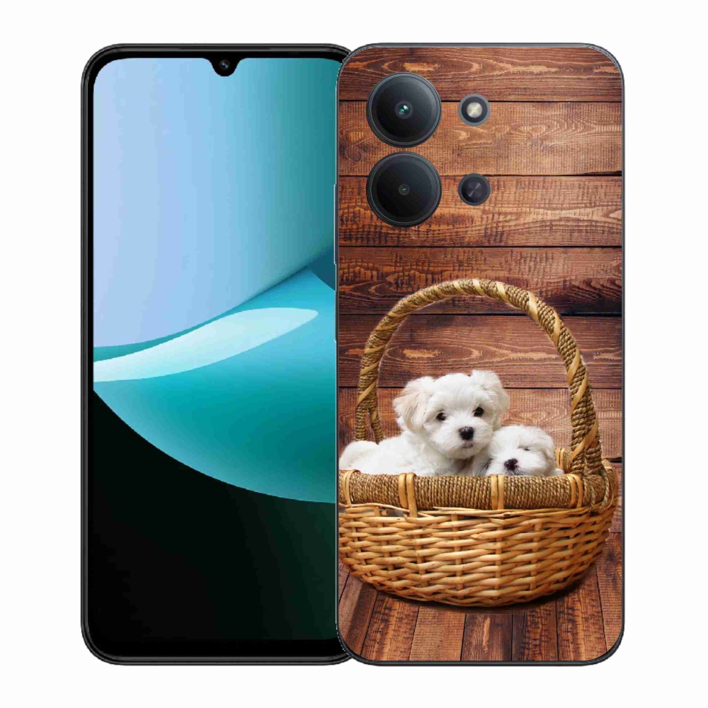 Gél borítás mmCase a Xiaomi Redmi 15C 4G (171mm)/Poco C85 4G (171mm) - kölyökkutyákhoz