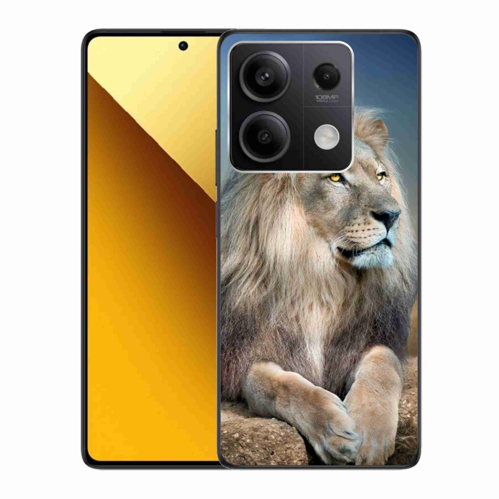 Gél tok mmCase a Xiaomi Redmi Note 13 5G-hez - Lion 1