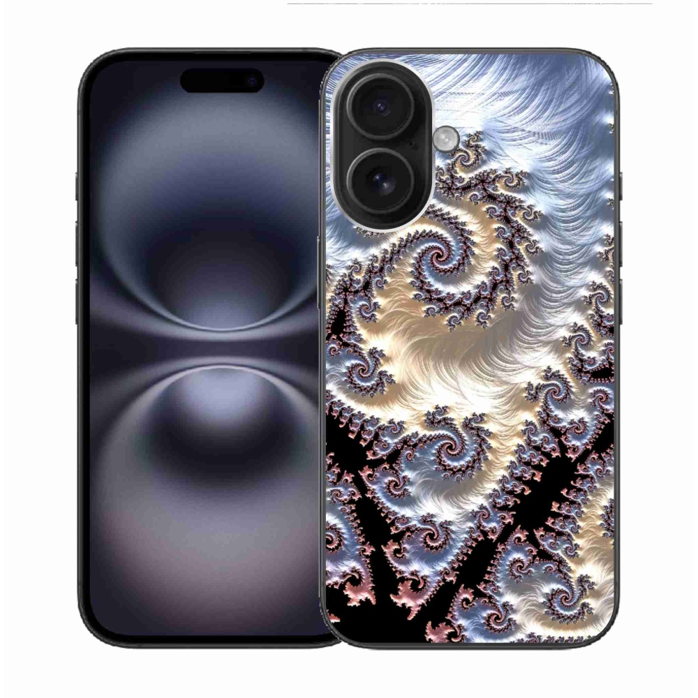 Gél borítás mmCase iPhone 16 készülékhez - absztrakt motívum 22