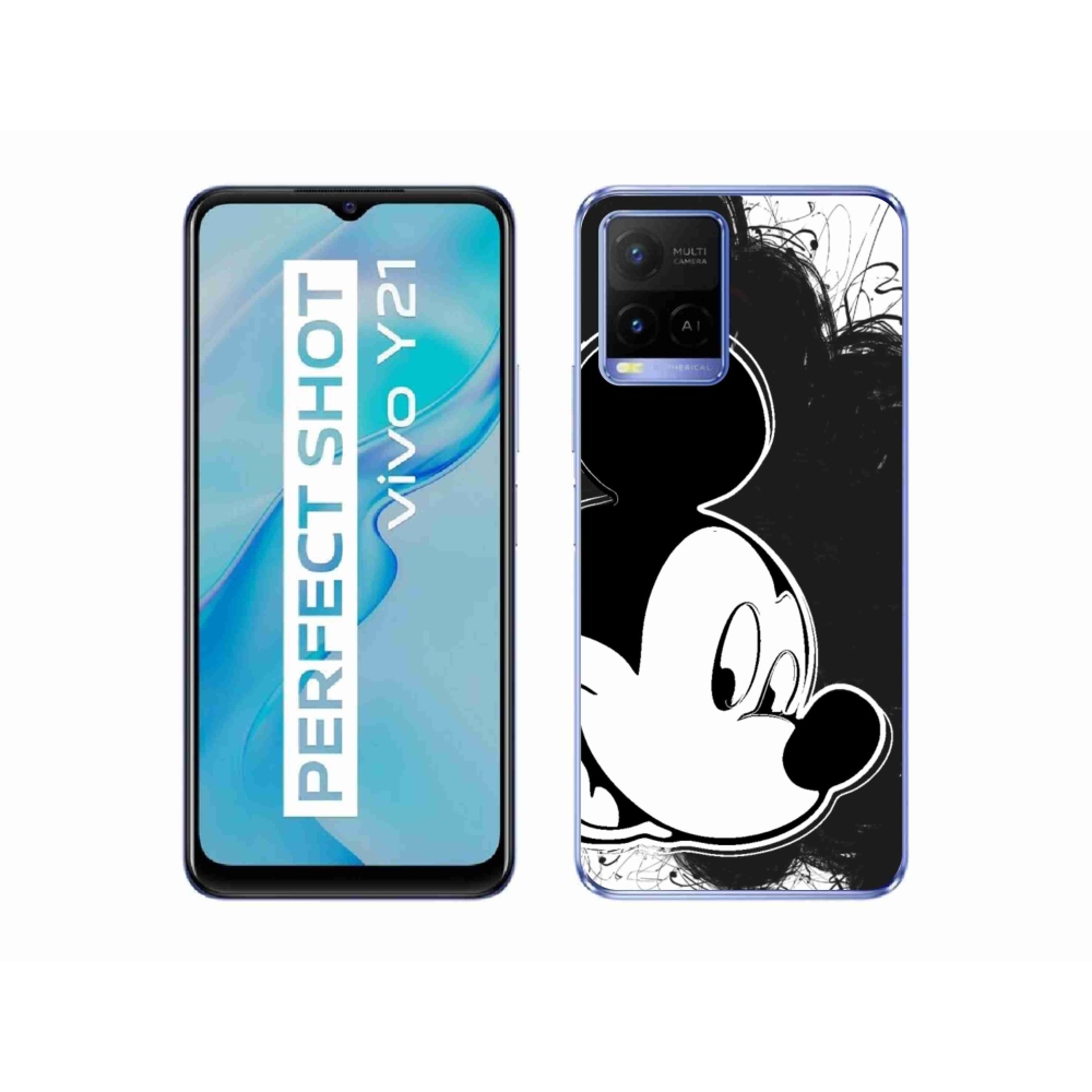 Zselés borító mmCase a Vivo Y21/Y21s/Y33s modellhez - mickey egér 1