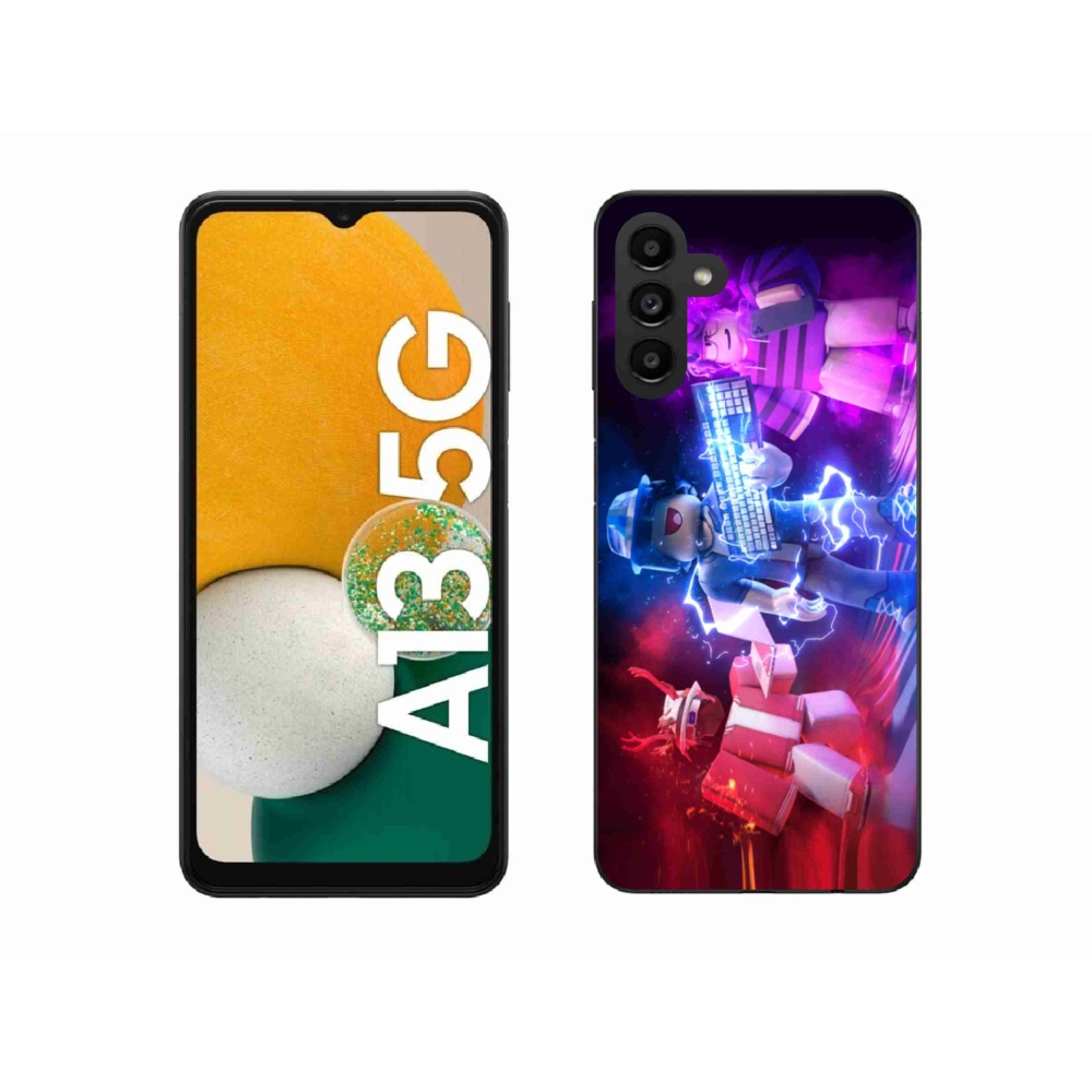 Gél borítás mmCase Samsung Galaxy A13 5G készülékhez - roblox