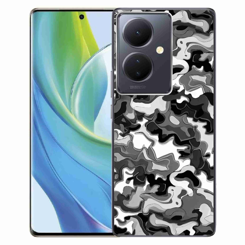 Gél borítás mmCase a Vivo V29 Lite 5G-hez - álcázó minta 3