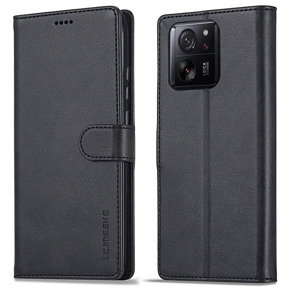 IMEEKE könyvtáska Xiaomi 13T/13T Pro készülékhez - fekete