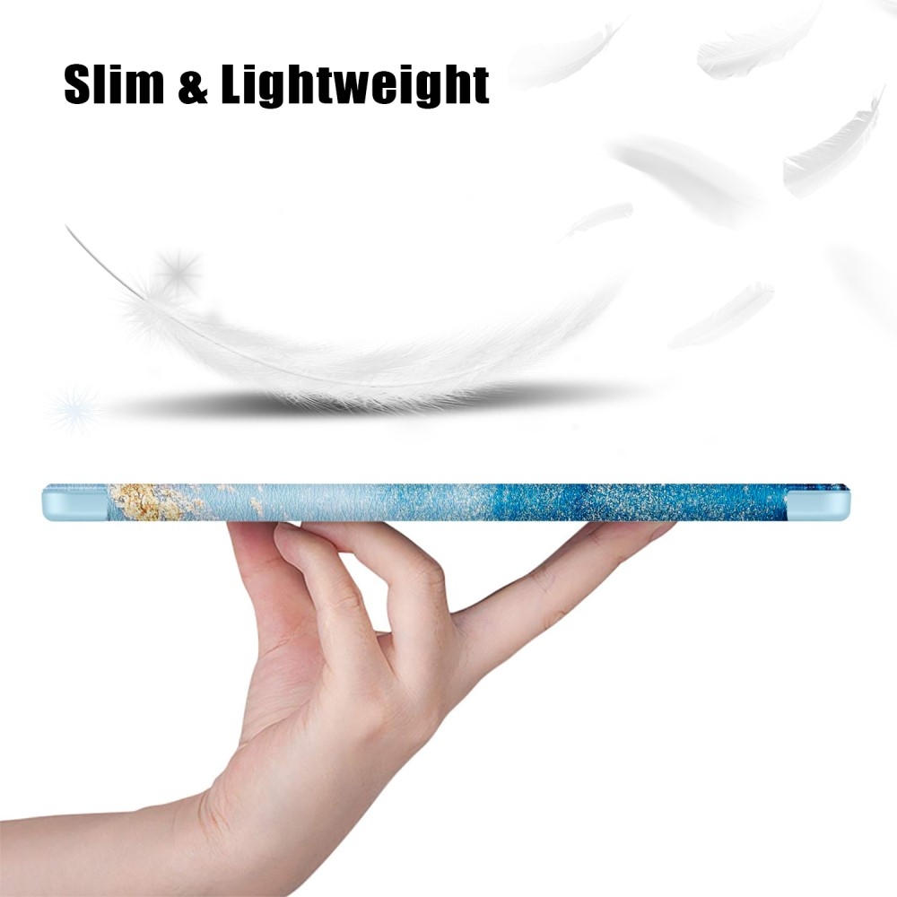 Patte intelligens záró tok Lenovo Tab P12 tablethez - hullámok