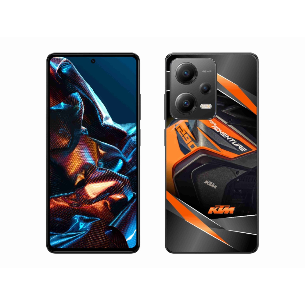 Gél borítás mmCase for Xiaomi Redmi Note 12 Pro 5G - motorbike ktm