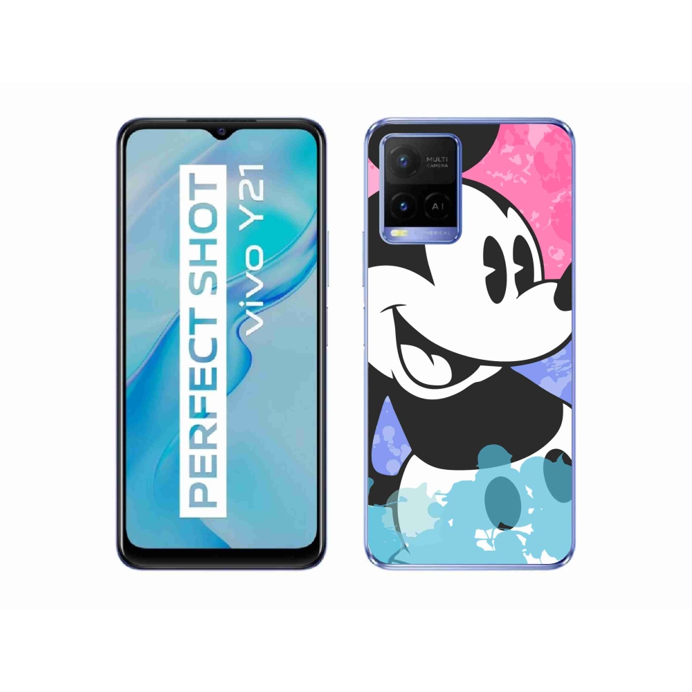 Zselés borító mmCase a Vivo Y21/Y21s/Y33s készülékhez - mickey mouse