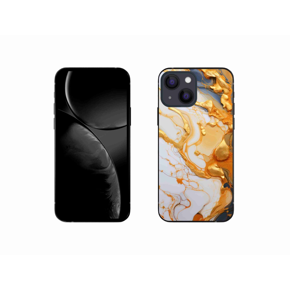 Zselés borítás mmCase iPhone 13 mini készülékhez - absztrakt motívum 6