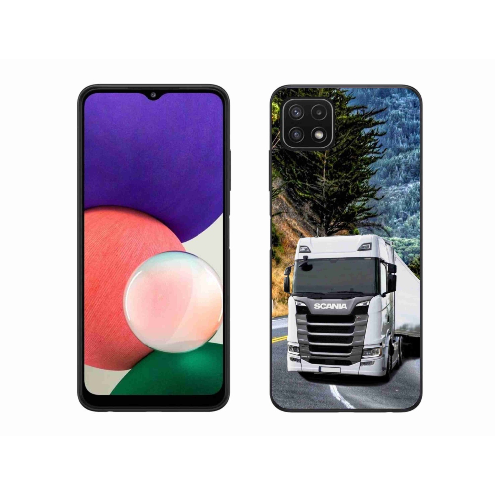 Zselés borítás mmCase Samsung Galaxy A22 5G - teherautó 1