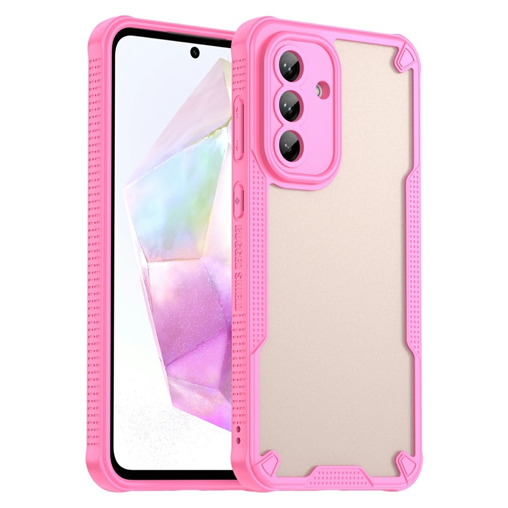 Fagyasztott tartós borítás Samsung Galaxy A36 5G készülékhez - rózsaszín