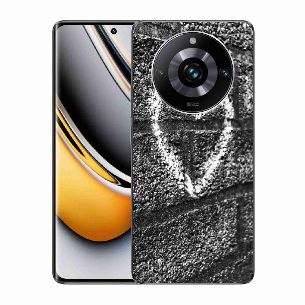 Gél borítás mmCase a Realme 11 Pro/11 Pro+ készülékhez - szív a falon