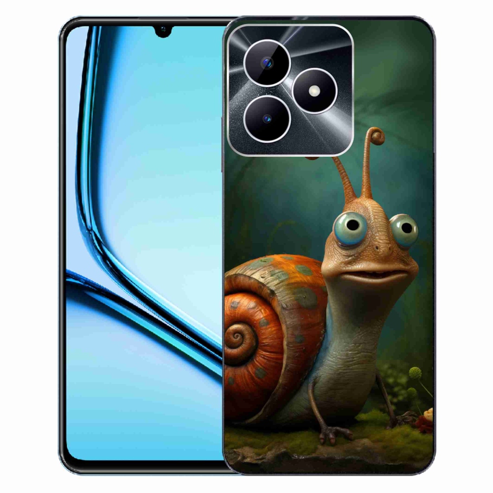 Zselés borító mmCase a Realme Note 50 készülékhez - csiga