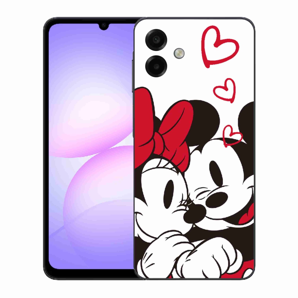 Gél borítás mmCase Samsung Galaxy A07 4G - minnie és mickey