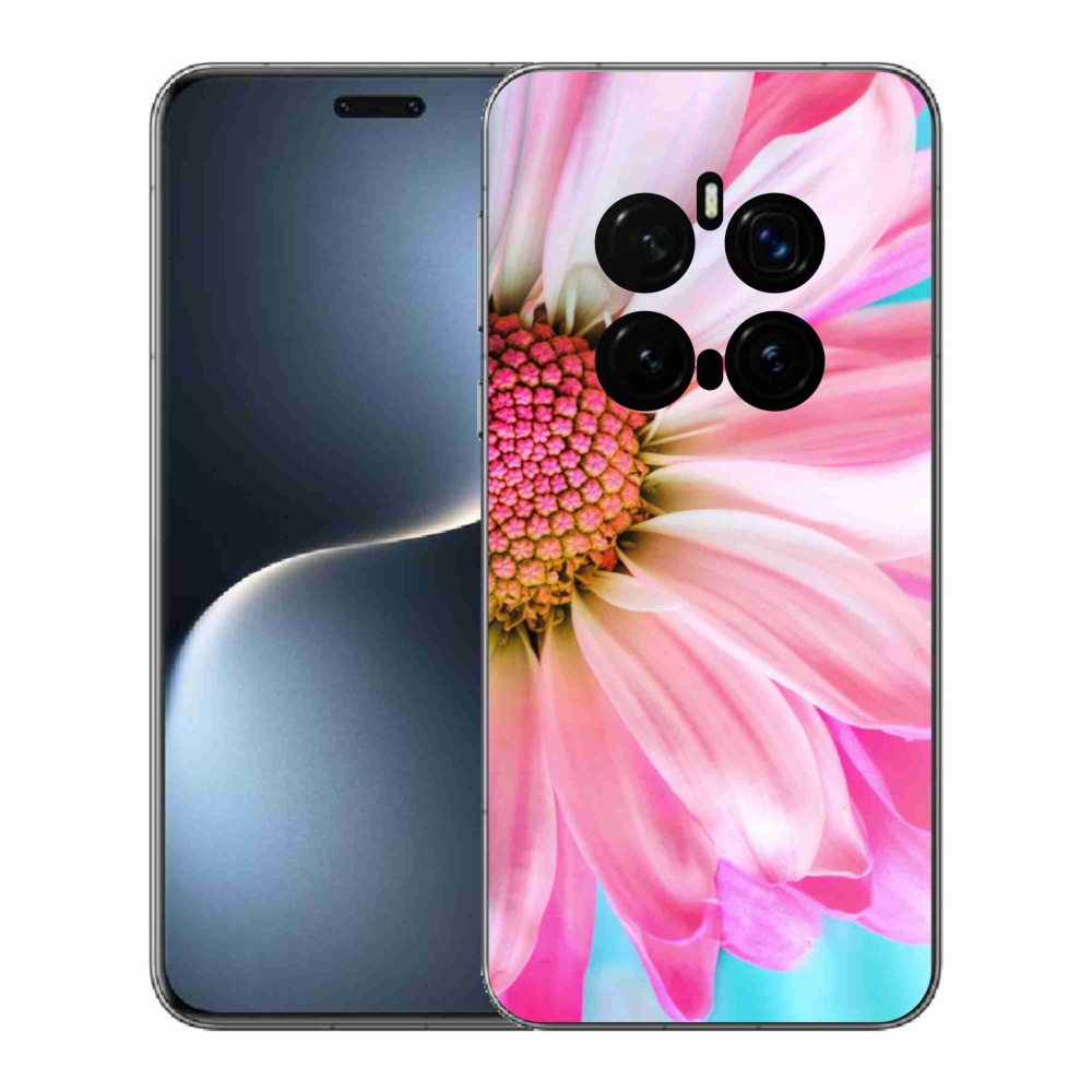 Zselés borítás mmCase a Honor Magic 7 Pro 5G készülékhez - rózsaszín virág