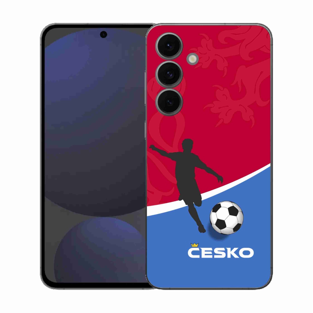 Gél védőhuzat mmCase Samsung Galaxy S25 FE - foci Csehország