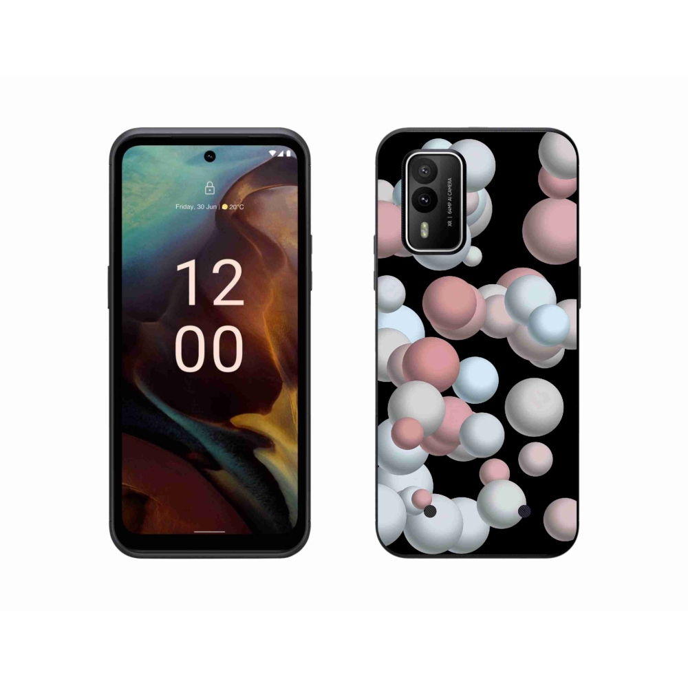 Zselés borítás mmCase a Nokia XR21 készülékhez - absztrakt motívum 27