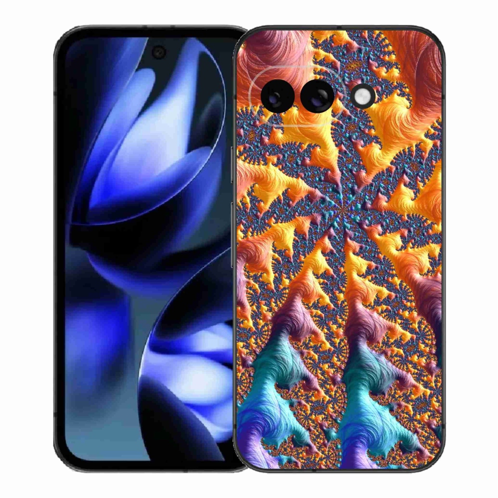 Gél borítás mmCase a Google Pixel 9a számára - absztrakt motívum 23