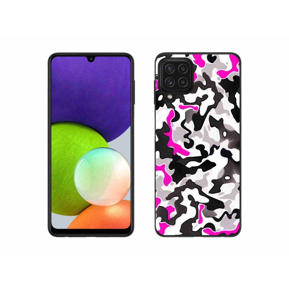 Gél védőhuzat mmCase Samsung Galaxy A22 4G - terepszínű mintázat 5