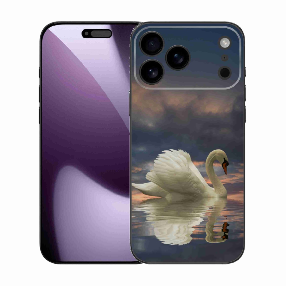 Gél védőburkolat mmCase iPhone 17 Pro Max készülékhez - hattyú