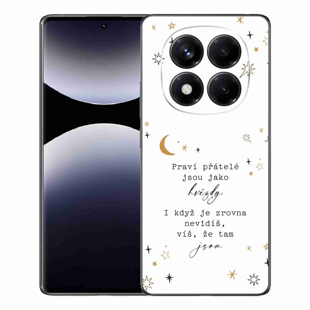 Gél borítás mmCase a Xiaomi Redmi Note 14 Pro készülékhez - idézem 6 fehér háttér