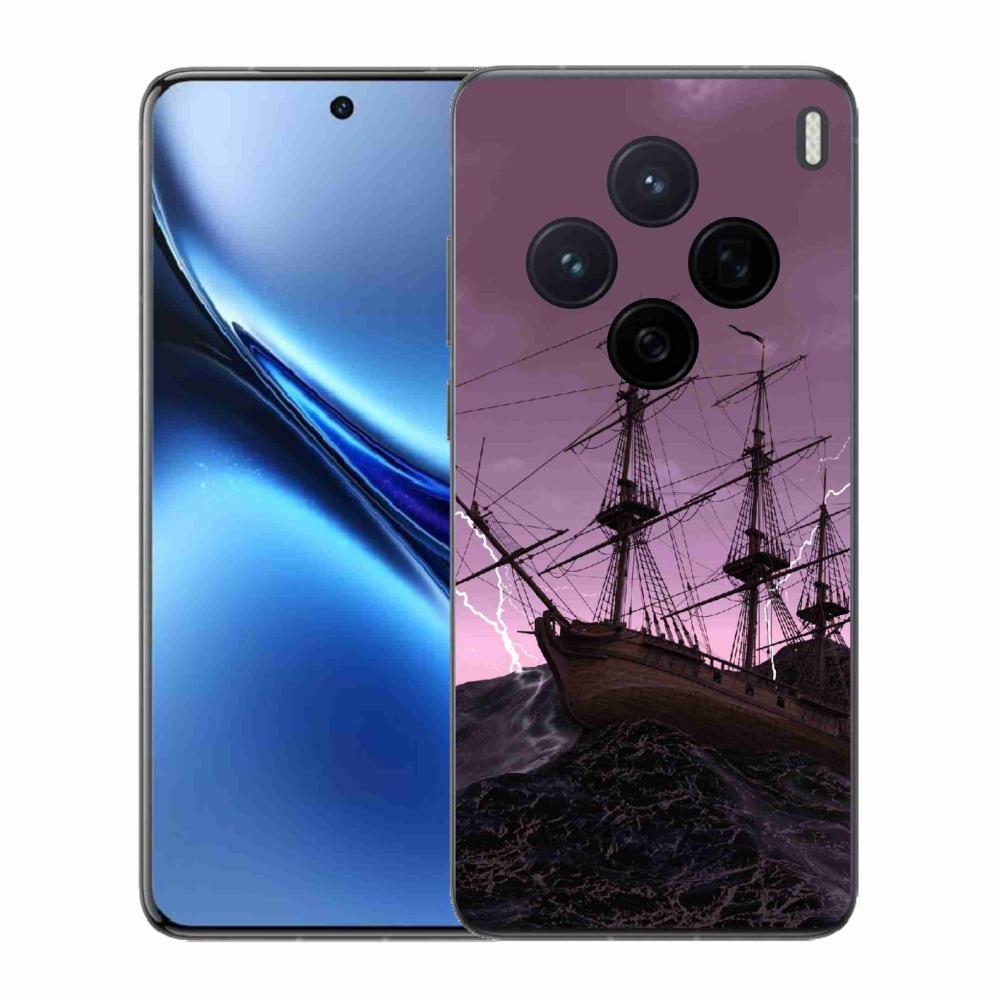 Zselés borítás mmCase a Vivo X200 5G-hez - hajó a viharban