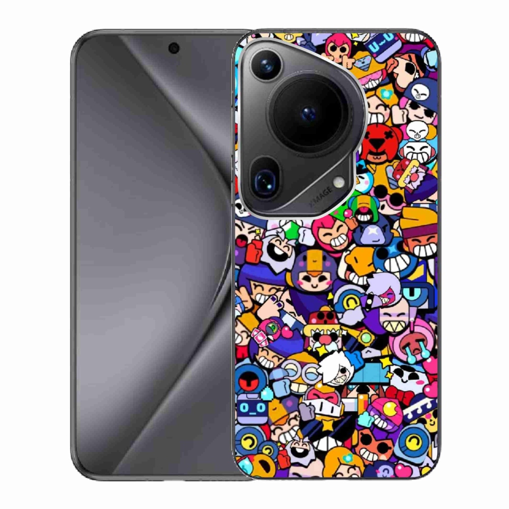 Gél borítás mmCase a Huawei Pura 70 Ultra számára - verekedős csillagok 2