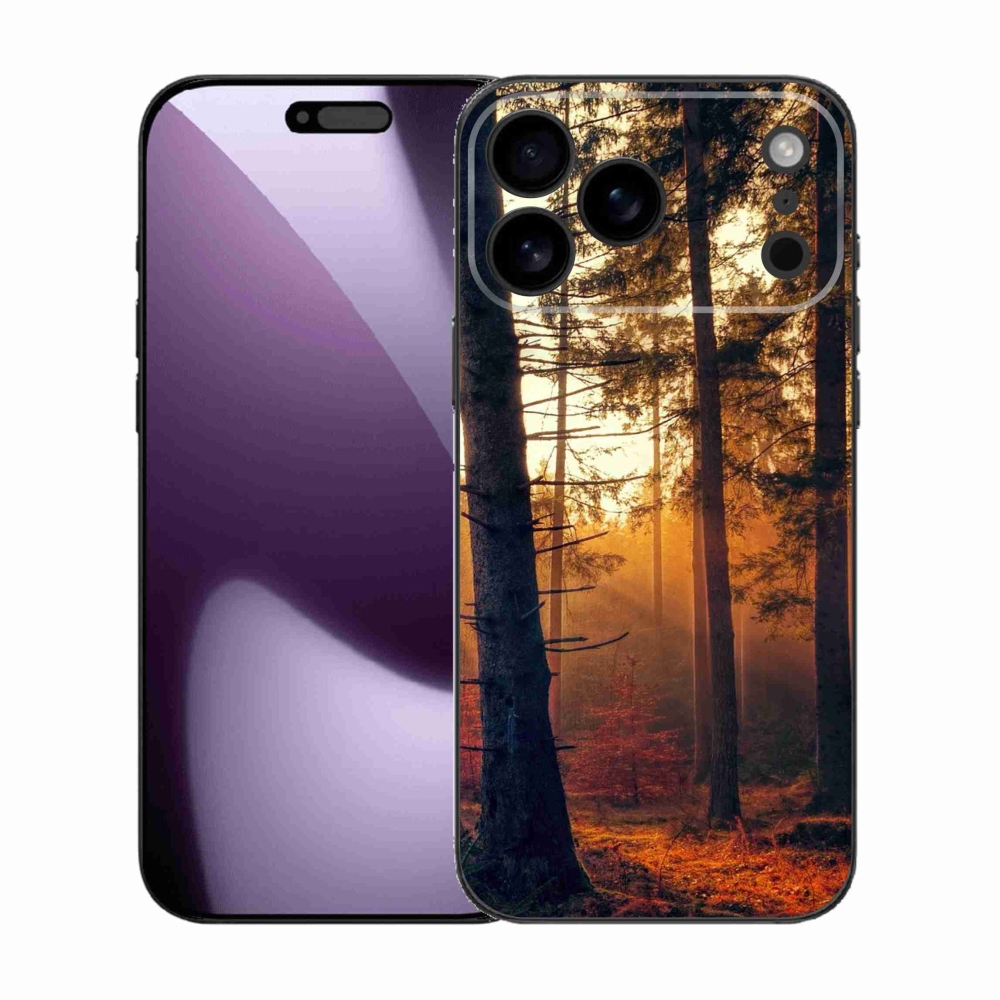 Gél védőburkolat mmCase iPhone 17 Pro Max készülékhez - erdő