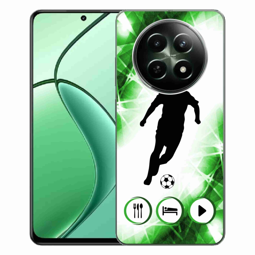 Zselés borítás mmCase a Realme 12 5G/12x 5G - focista számára