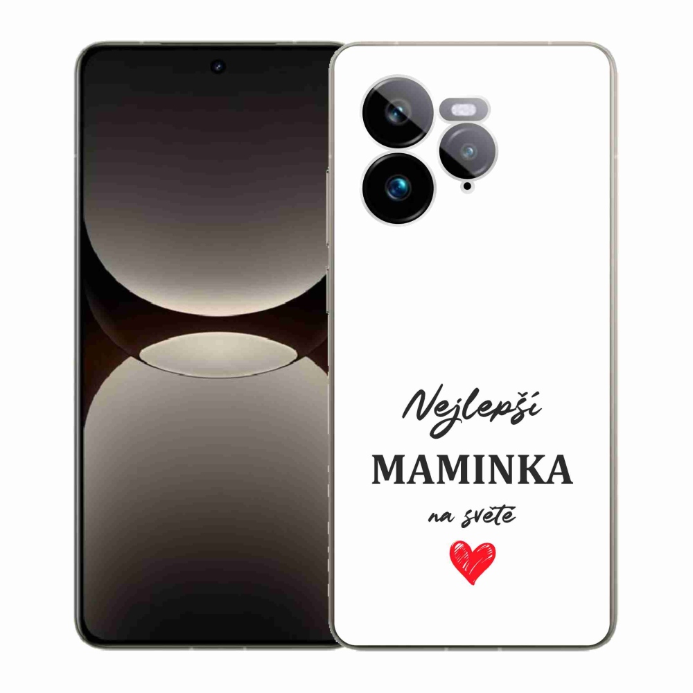 Gél borítás mmCase a Realme GT 7 Pro 5G-n - legjobb anya 1 fehér háttér