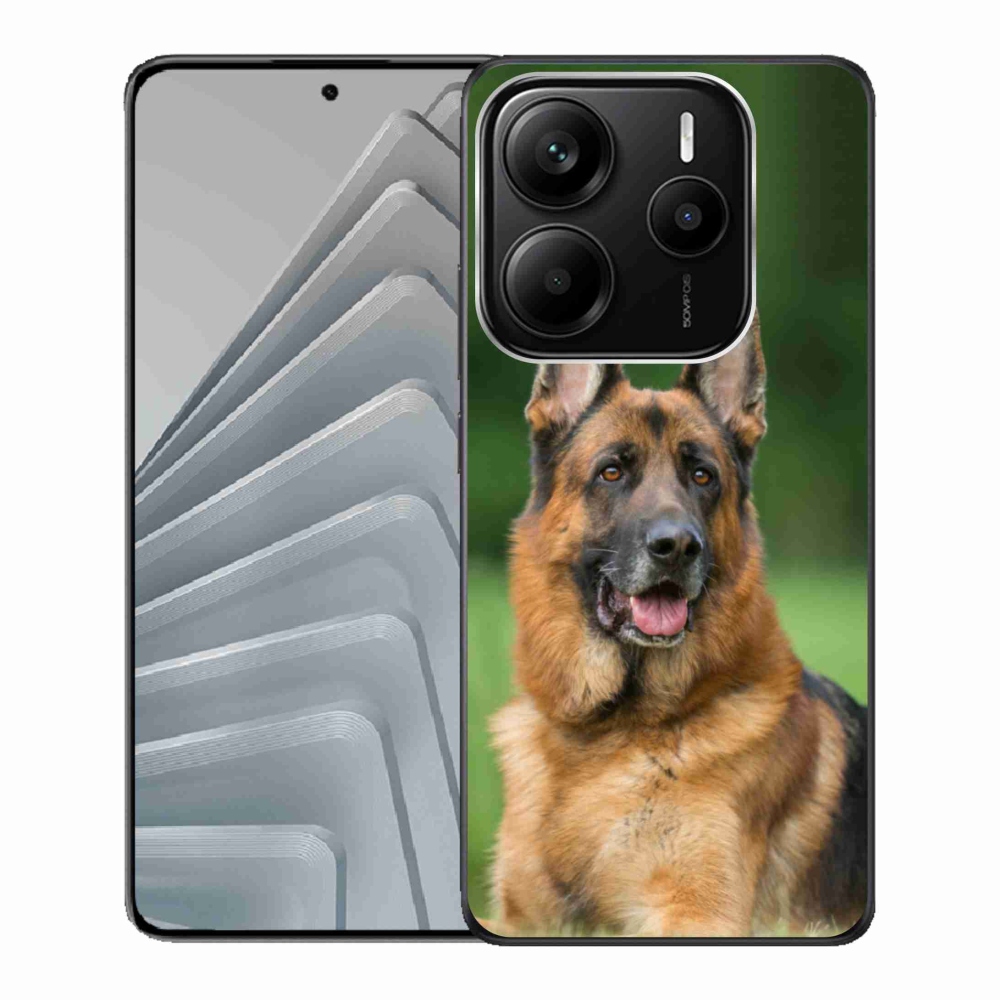 Gél borítás mmCase a Xiaomi Redmi Note 14 5G-hez - Német juhászkutya