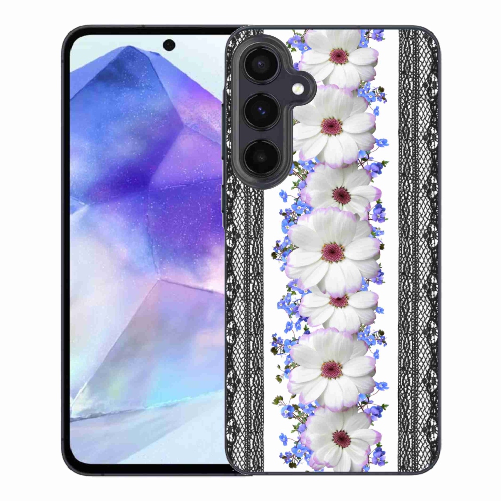 Gél borító mmCase Samsung Galaxy A55 5G - virágok 8