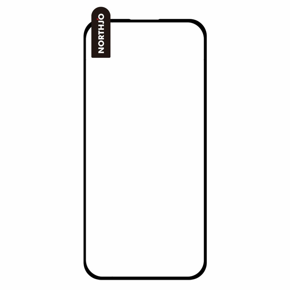 NORTHJO 2.5D teljes képernyő edzett üveg iPhone 17 Pro készülékhez