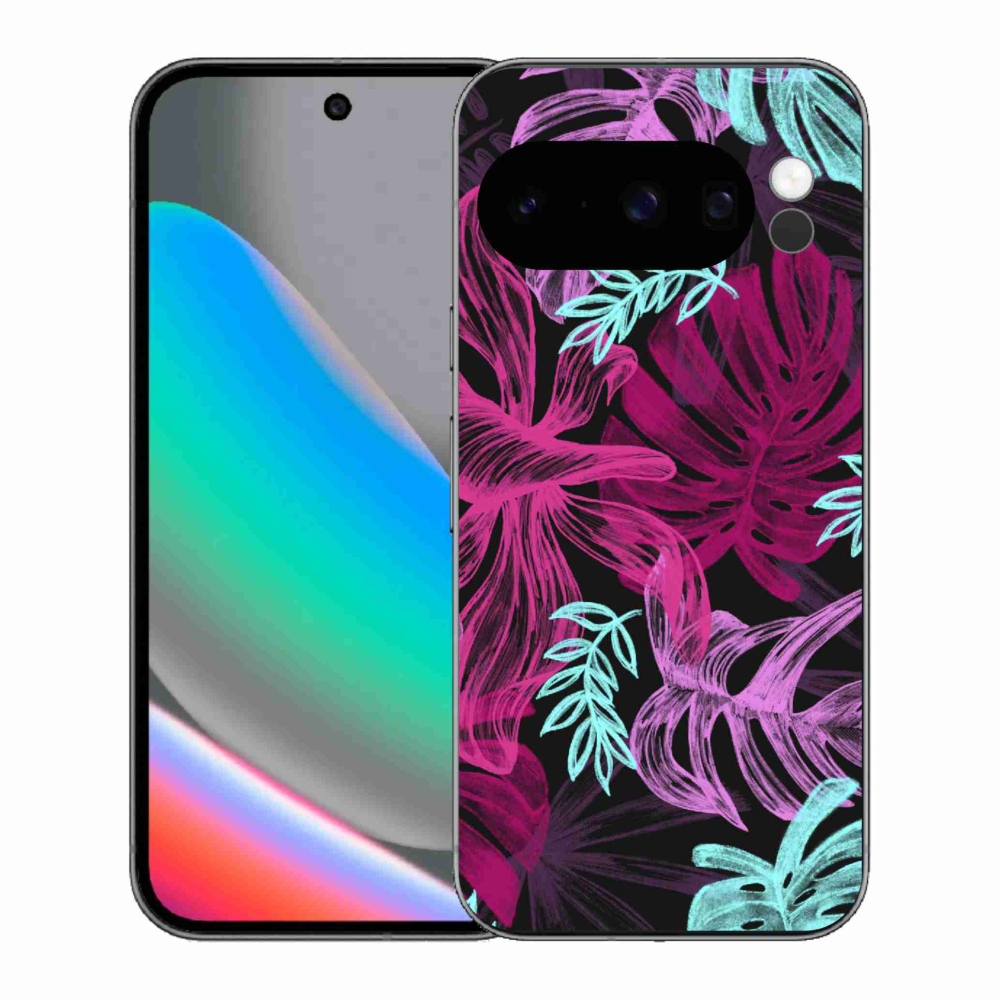 Zselés borítás mmCase a Google Pixel 10 Pro számára - virágok 1