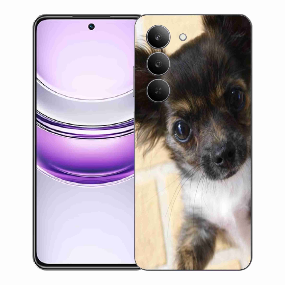 Gél borítás mmCase a Realme 14x 5G - chihuahua 2 számára