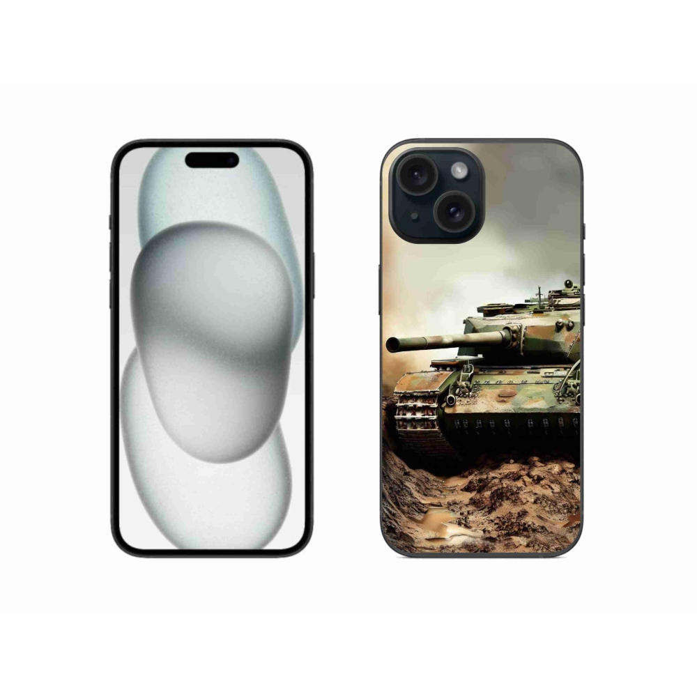 Gél védőburkolat mmCase iPhone 15 - tankhoz