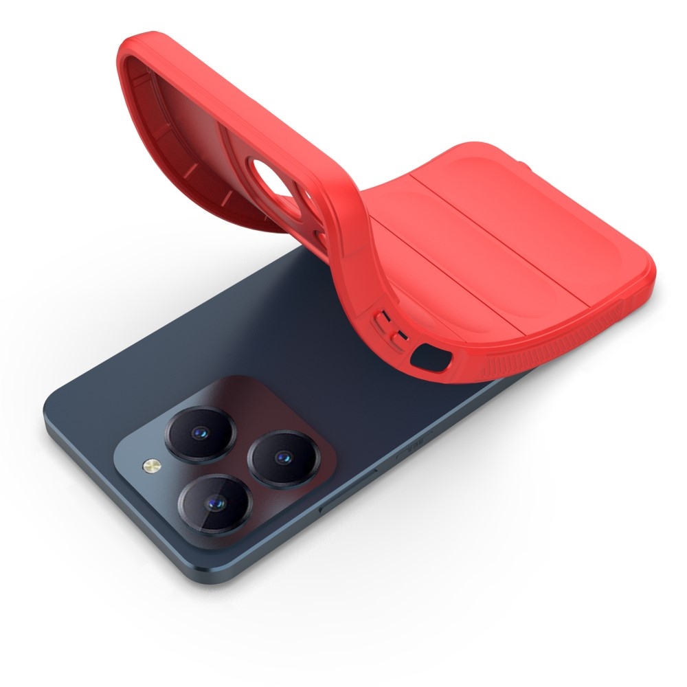 Rugg tartós zselés tok a Realme C61 készülékhez - piros