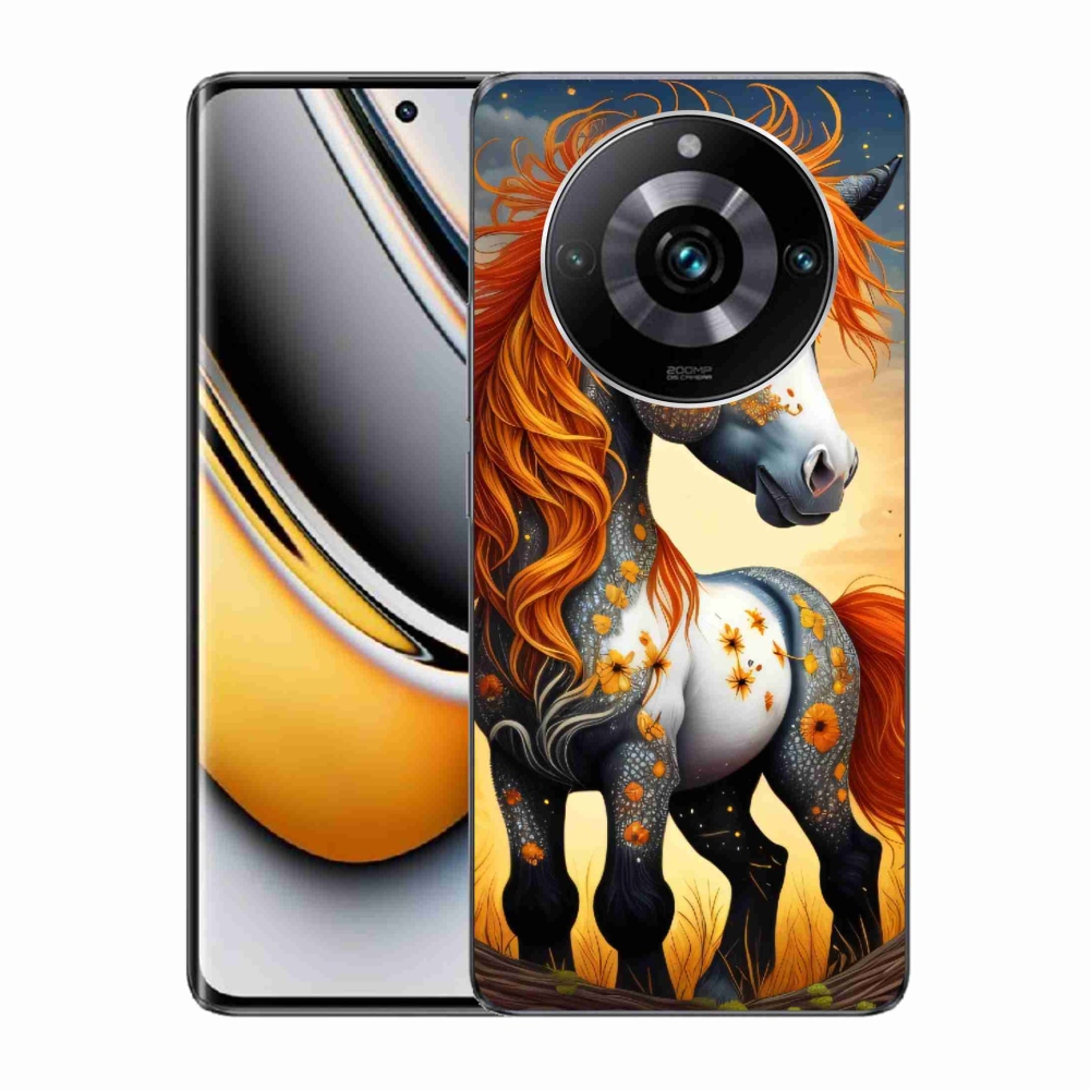 Zselés borítás mmCase a Realme 11 Pro/11 Pro+ készülékhez - színes póni